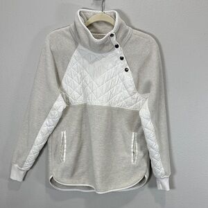 Abercrombie & Fitch Abercrombie & Fitch Asymmetrical Snap‎ Pullover Fleece